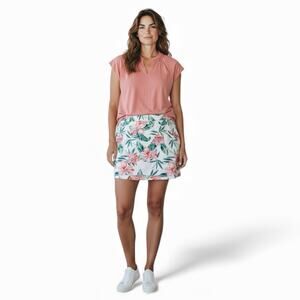 Tommy Bahama Aubrey Getaway Orchid Skirt & Nautica Top - Both Size Medium